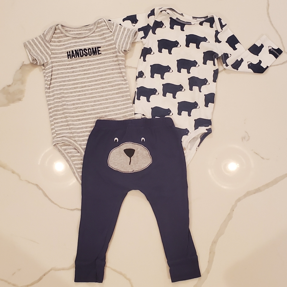 Baby Bear Outfit Set